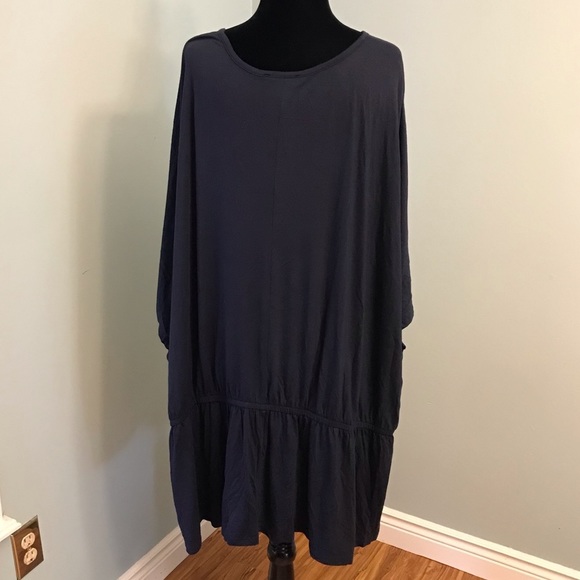 Lane Bryant NWT navy blue tunic size 38/40 - Picture 3 of 4